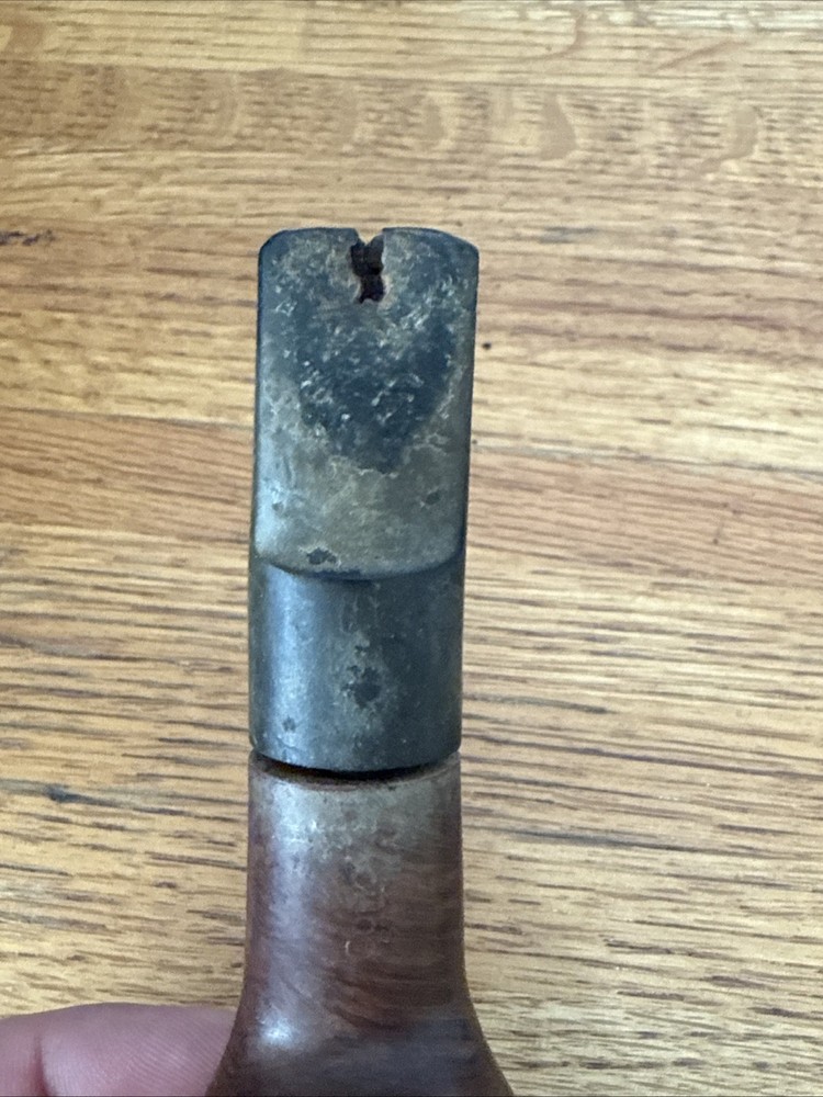 Comoy’s Satina Smooth Bent Brandy Pipe 56. Rough Shape