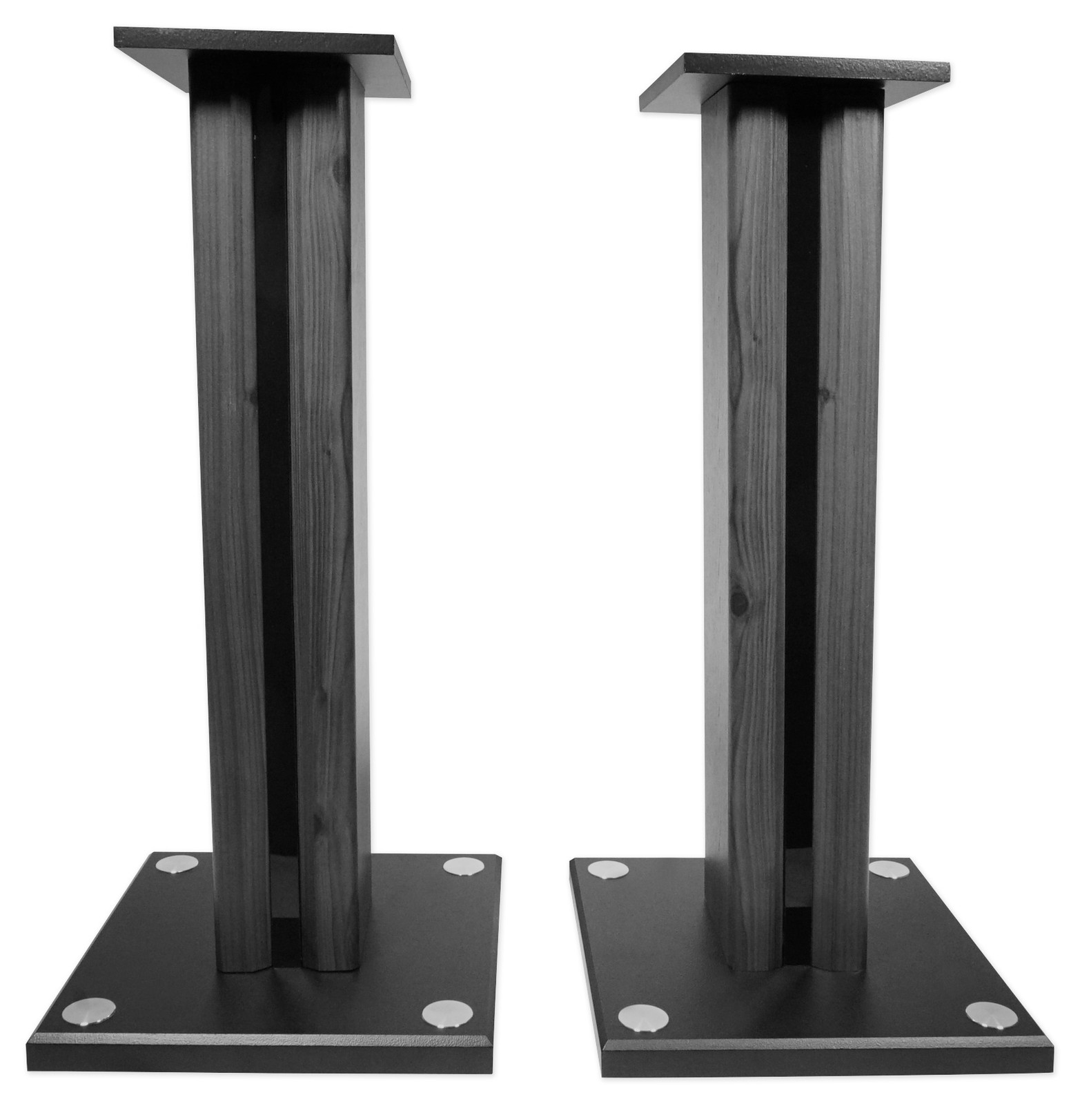 2 Technical Pro MB5000STAND Studio Monitor Bookshelf Home Theater Speaker Stands