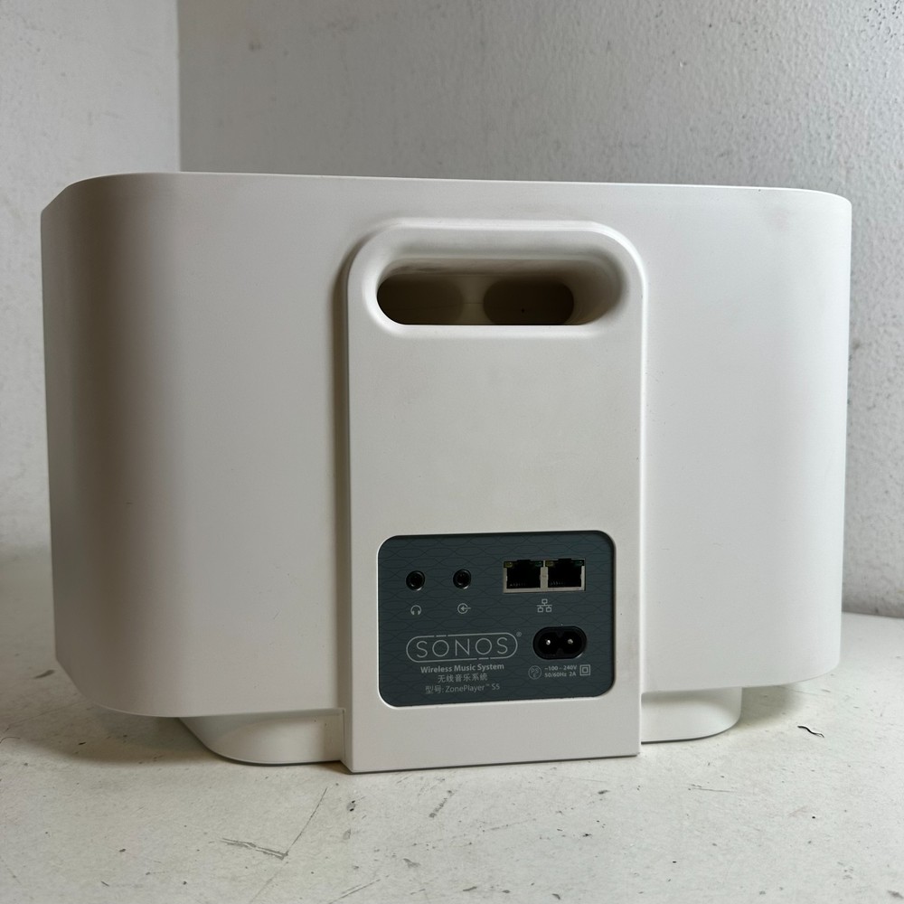 Sonos ZonePlayer S5 Gray White Wireless Single-Speaker Audio Streaming System