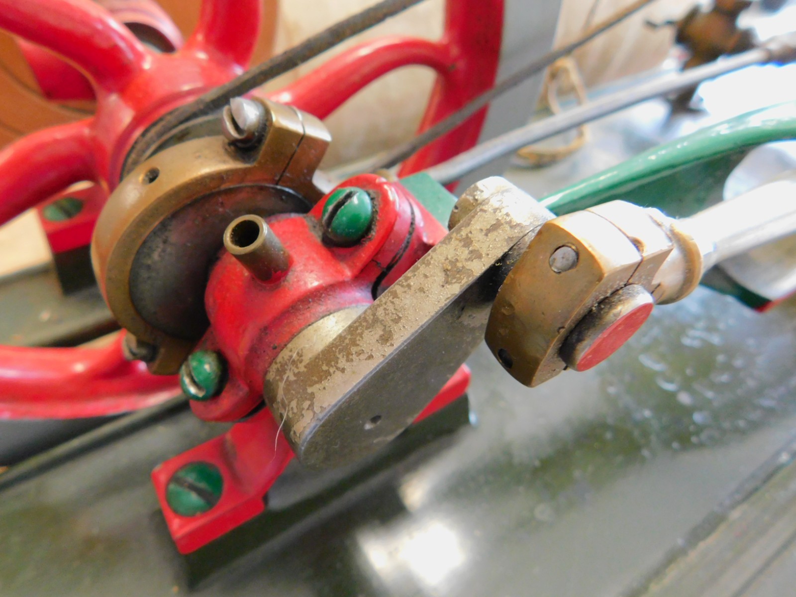 Cretors Steam Engine for Popcorn Machine c. 1900 Antique w/ Electric Water Tank