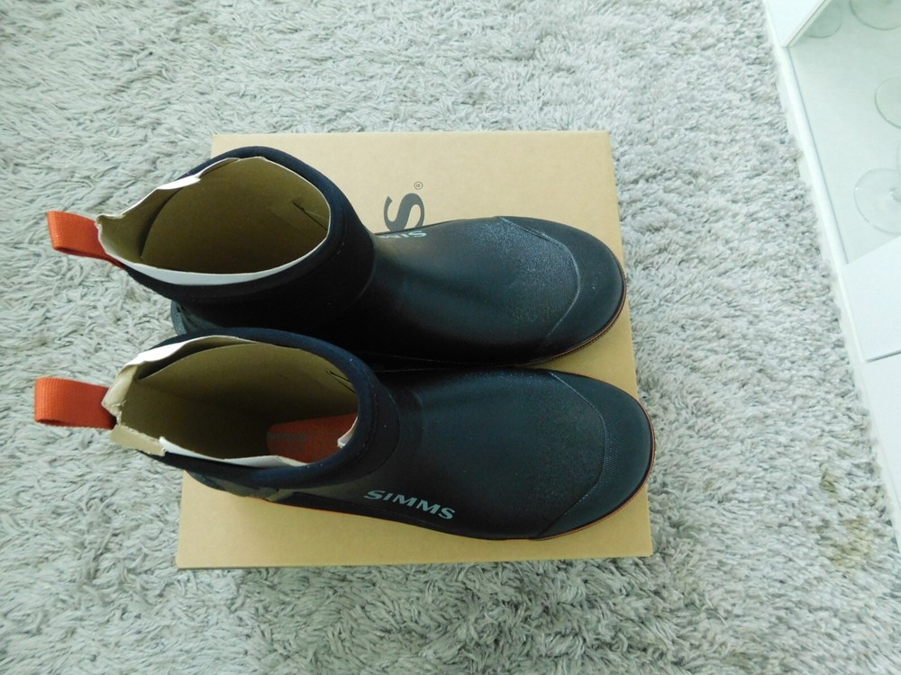 Simms Challenger 7" Deck Boot-13 Black