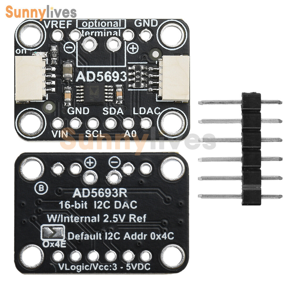 AD5693R I2C Interface 16Bit DAC Breakout Module Digital Signal Conversion Module