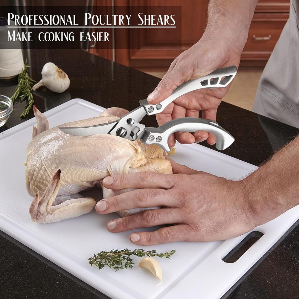 Poultry Shears Heavy Duty Kitchen Shears Multipurpose Kitchen Scissors Stainless