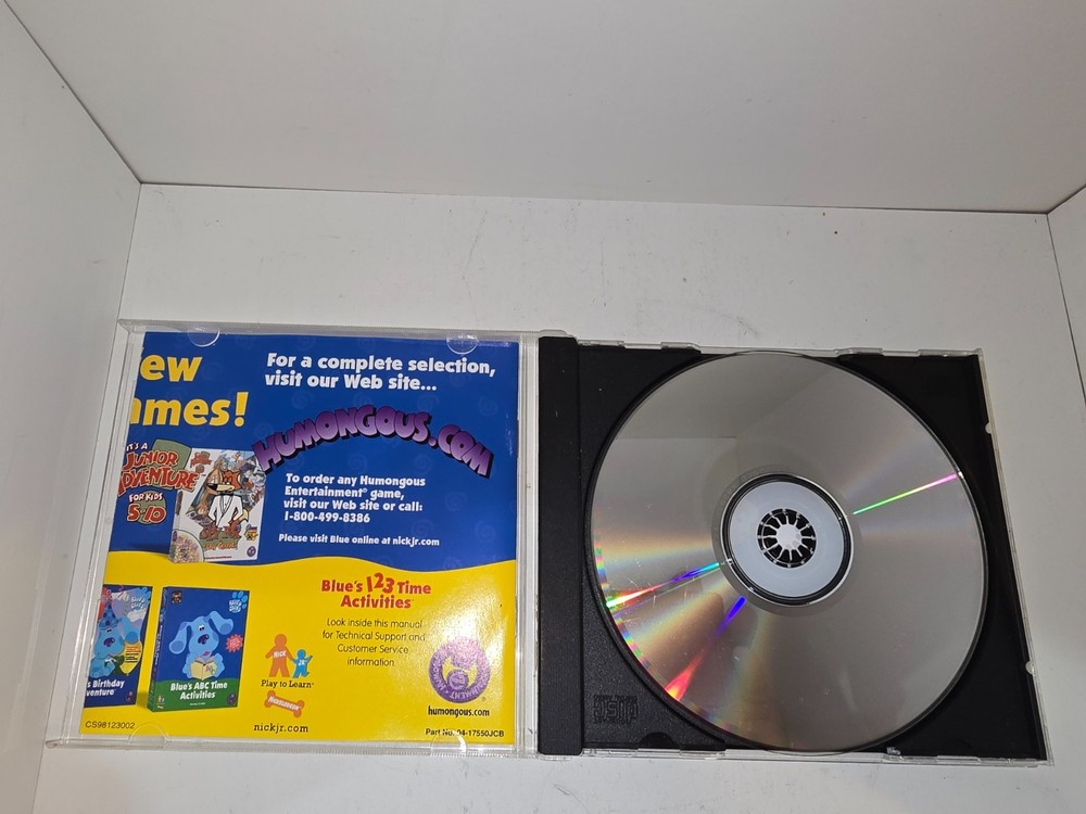 Blue's Clues 123 activities & ABC Time activities Software