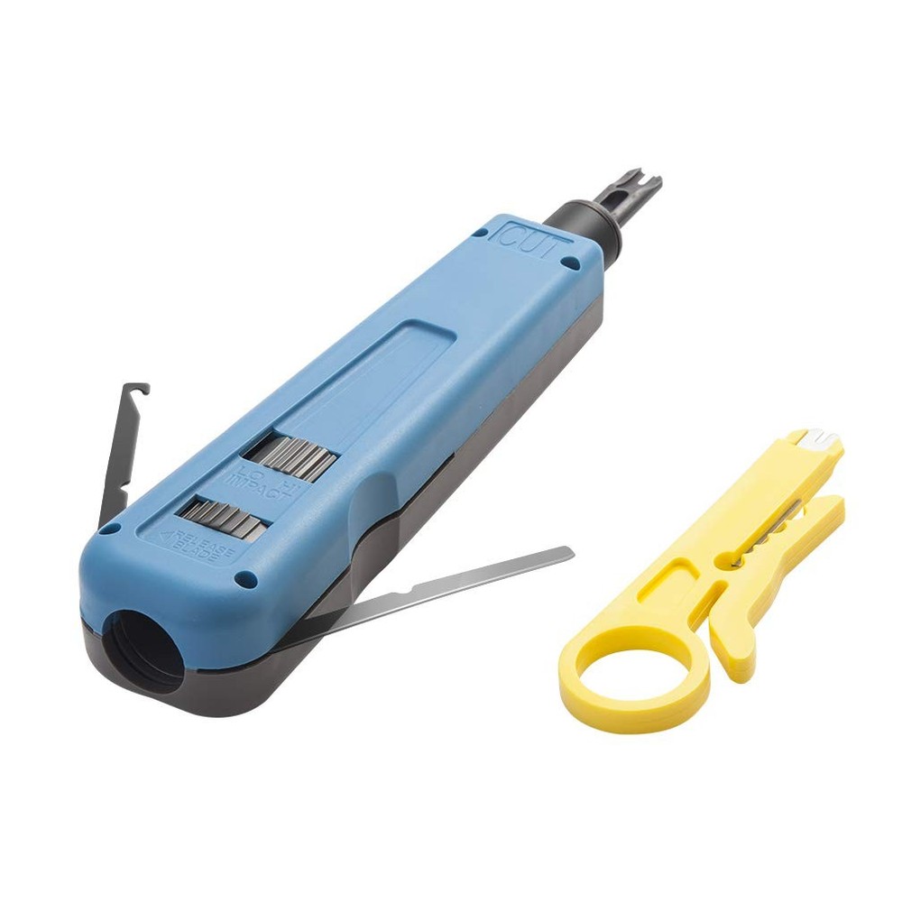 Punch Down Tool with 110/88 Blade & Network Wire Tool, X1