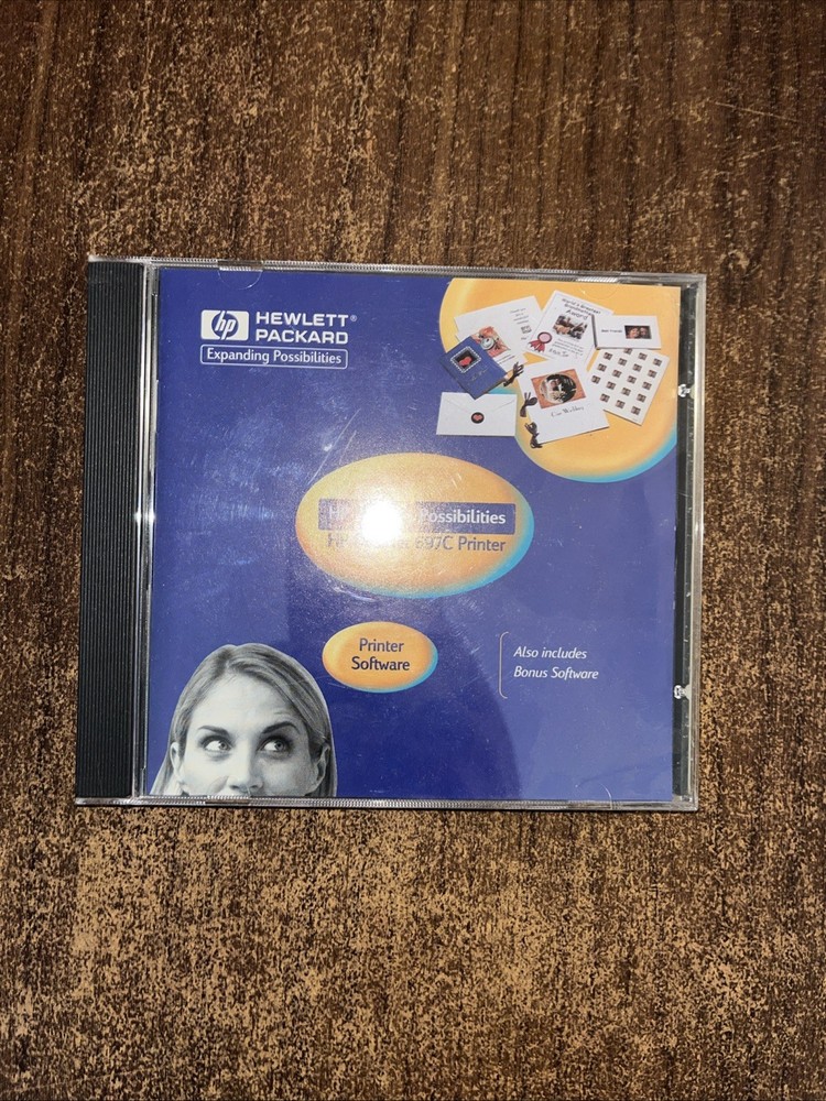 HP DeskJet 895Cxi Printer Software & Printing Essentials CD for Windows & Mac OS