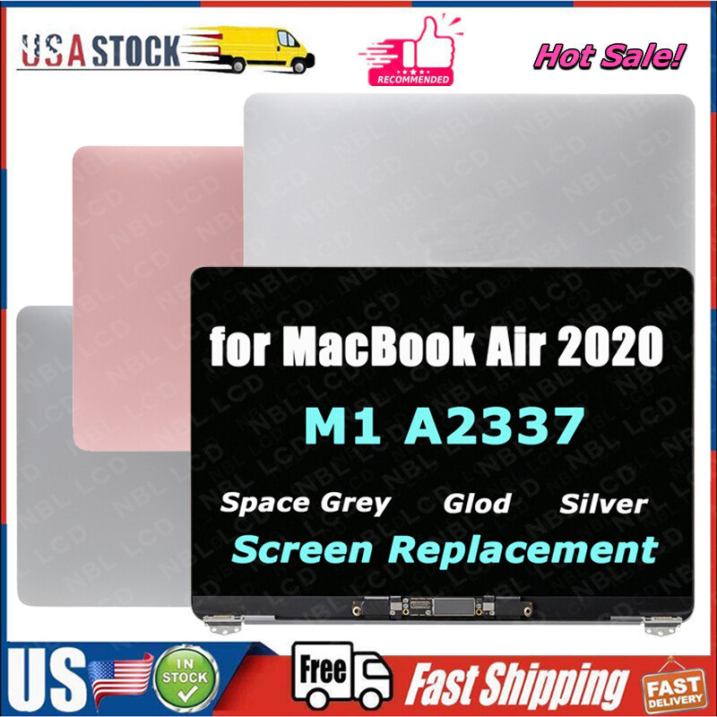 New for MacBook Air 13" A2337 2020 LCD Screen Display Assembly Silver/Gray/Gold
