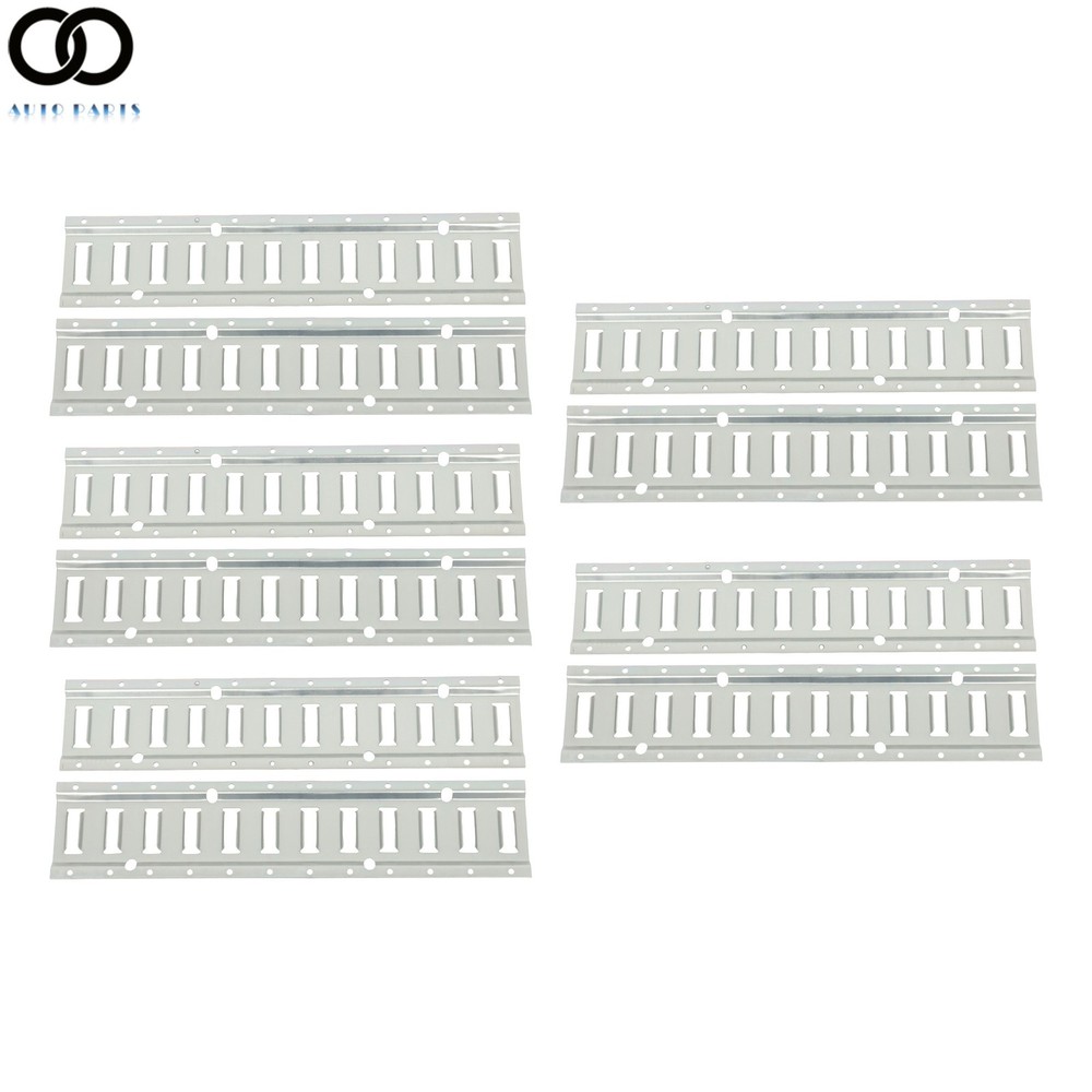 For Van Truck ATV 10 Pack 2' E Track Tie Down Rail System Heavy Loads Durable