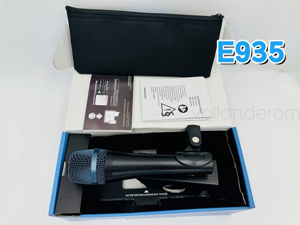 New Sennheiser E935 Dynamic Vocal Performance Handheld Microphone Cardioid Black