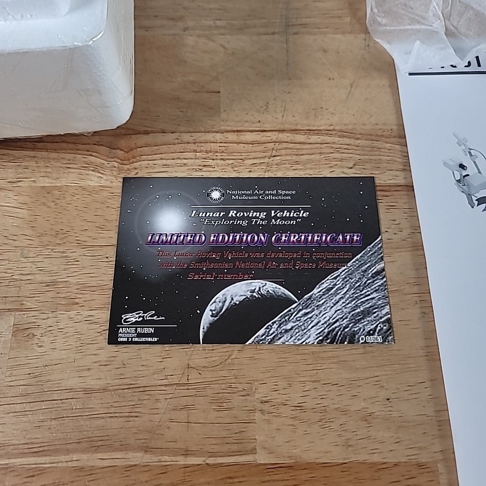 NASA Code 3 Lunar Rover Limited Edition in box