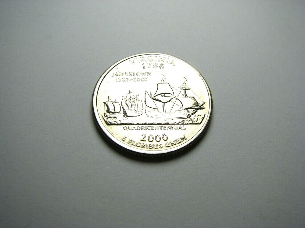 2000-D Virginia State Quarter BU