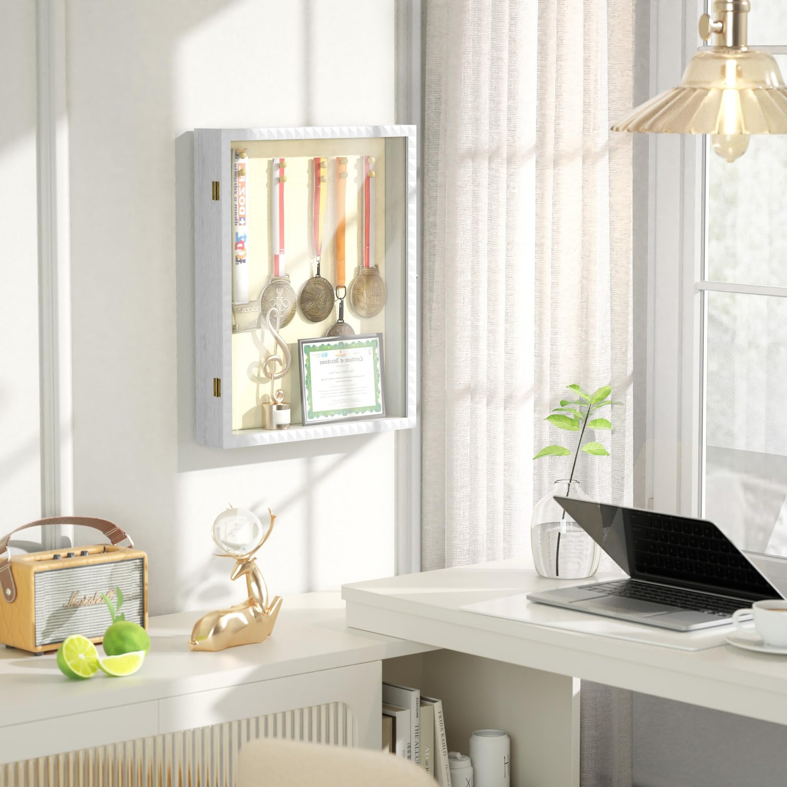 Shadow Box Frame 11x14 Deep Large Shadow Box Display Cases Wood Memory Box With