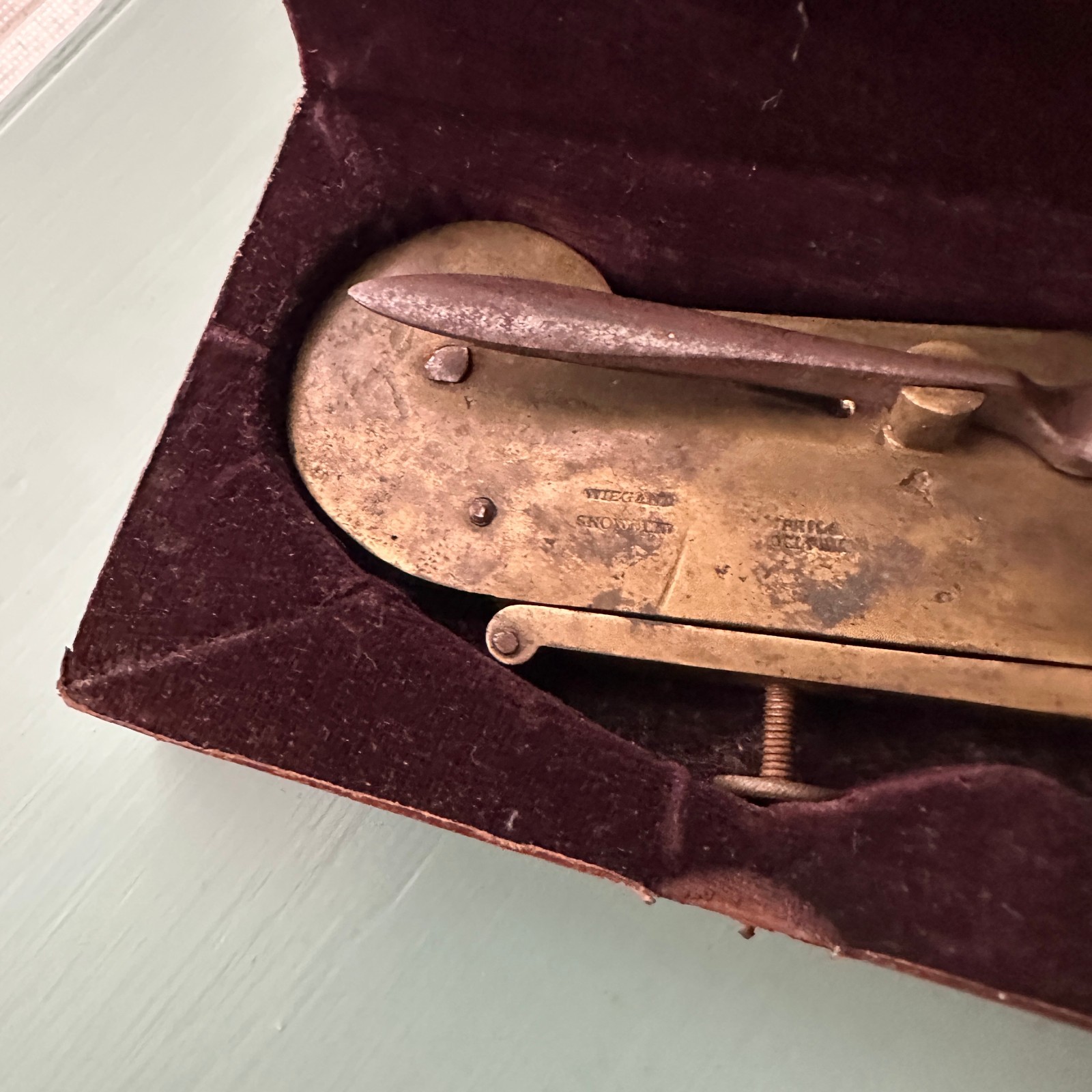 Antique Wiegand & Snowden Philadelphia Scarificator Bloodletting Surgical Tool