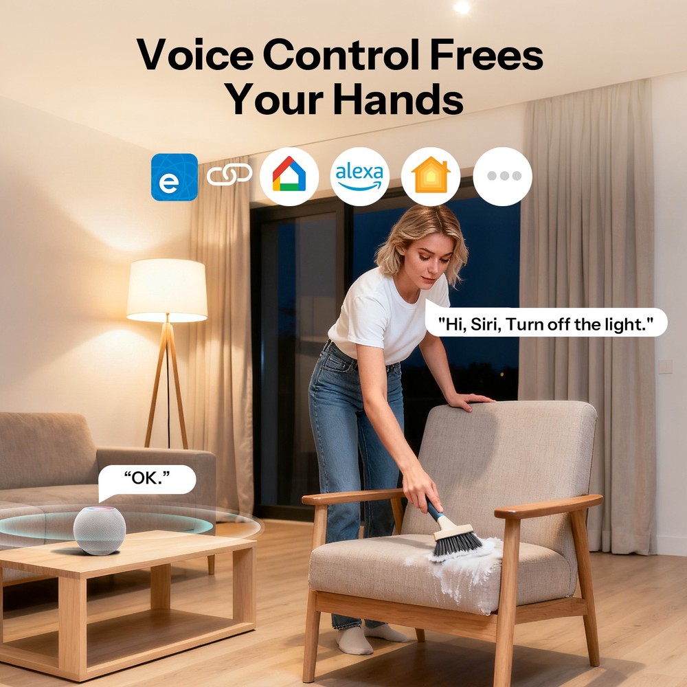 4x SONOFF Wifi Smart Plug 15A Timer Schedule Matter Smart Outlet Wireless Socket