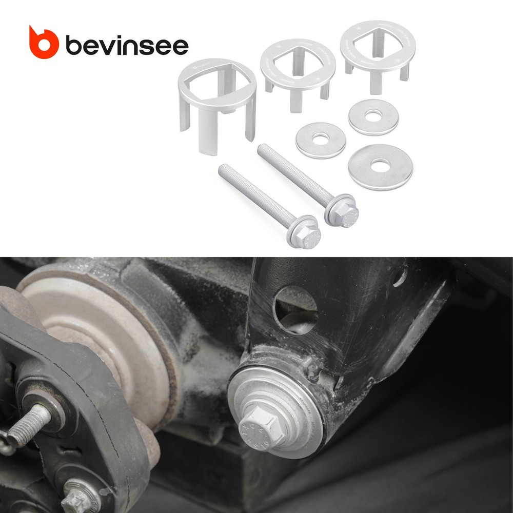 Billet Rear Differential Diff Bushing Insert Kit For BMW E82 E88 E90 E91 E92 E93