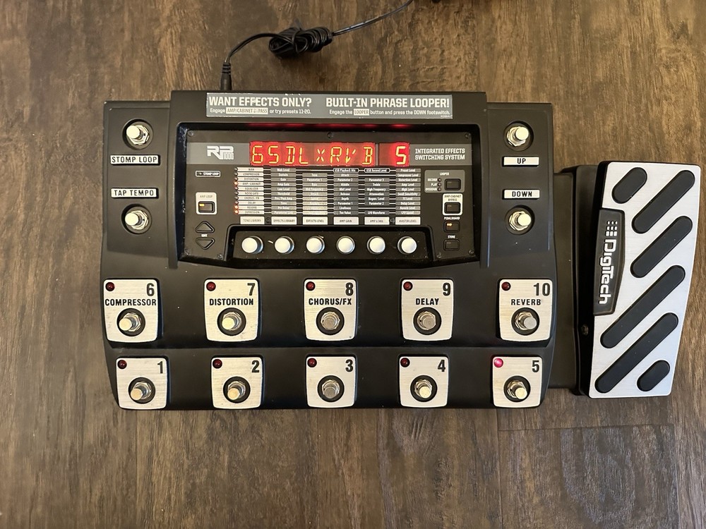 DigiTech RP1000 Multi-Effects Switching System Pedal Guitar Processor Looper