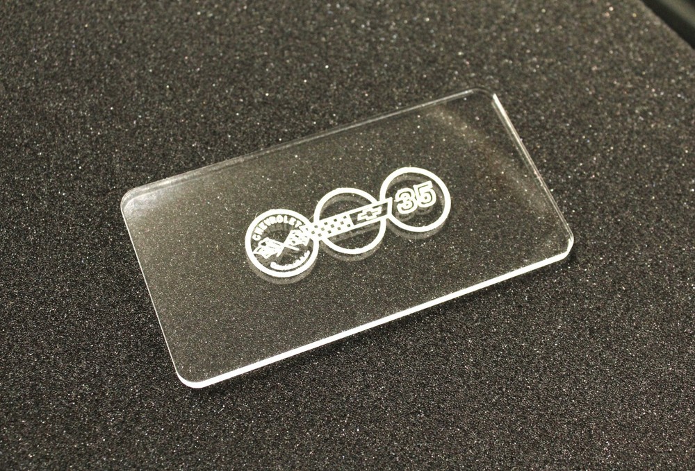 BUNDLE! C4 Corvette Information Center/Console Cover 35th Anniversary 1988