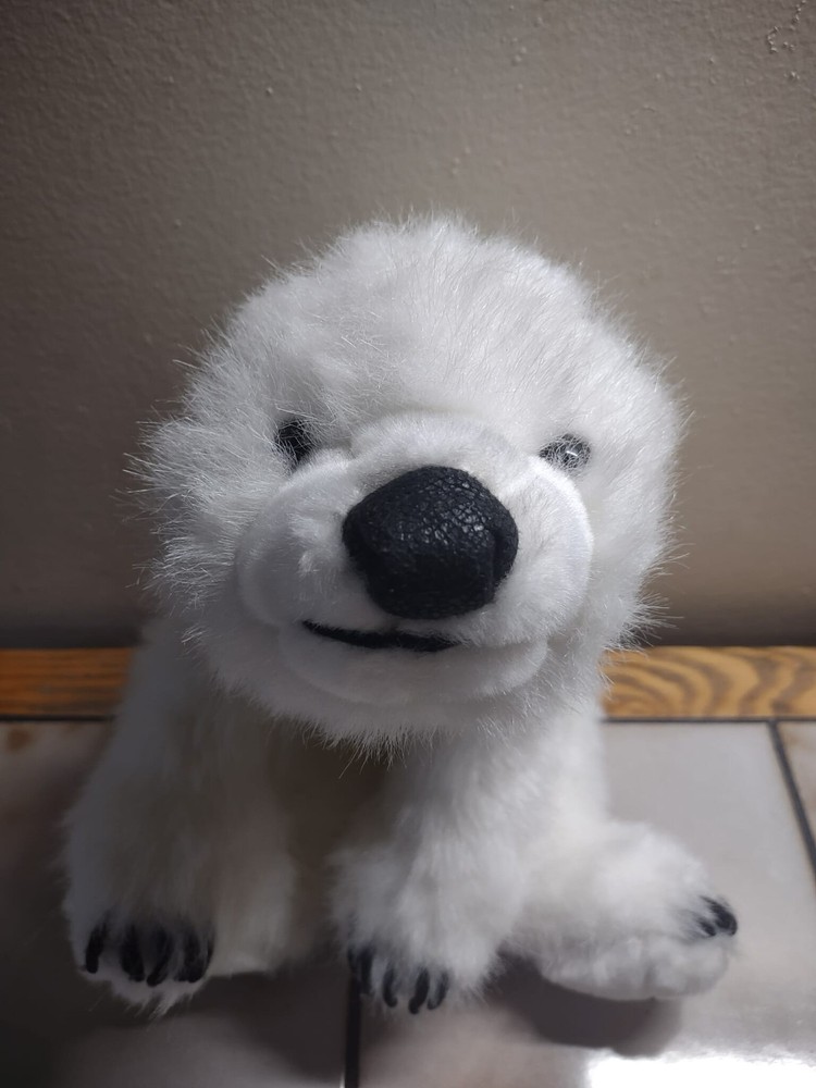 Folkmanis Puppet Polar Bear Cub Hand Puppet