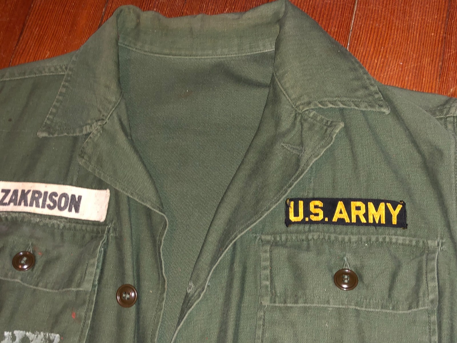 US Army Fatigue Field Shirts & Pants OJ-107 - Lot of 3