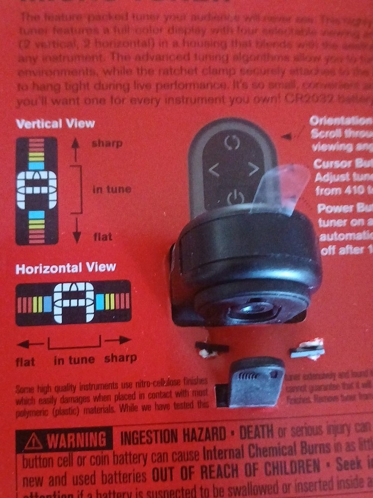 2 Micro Tuner - D'addario.