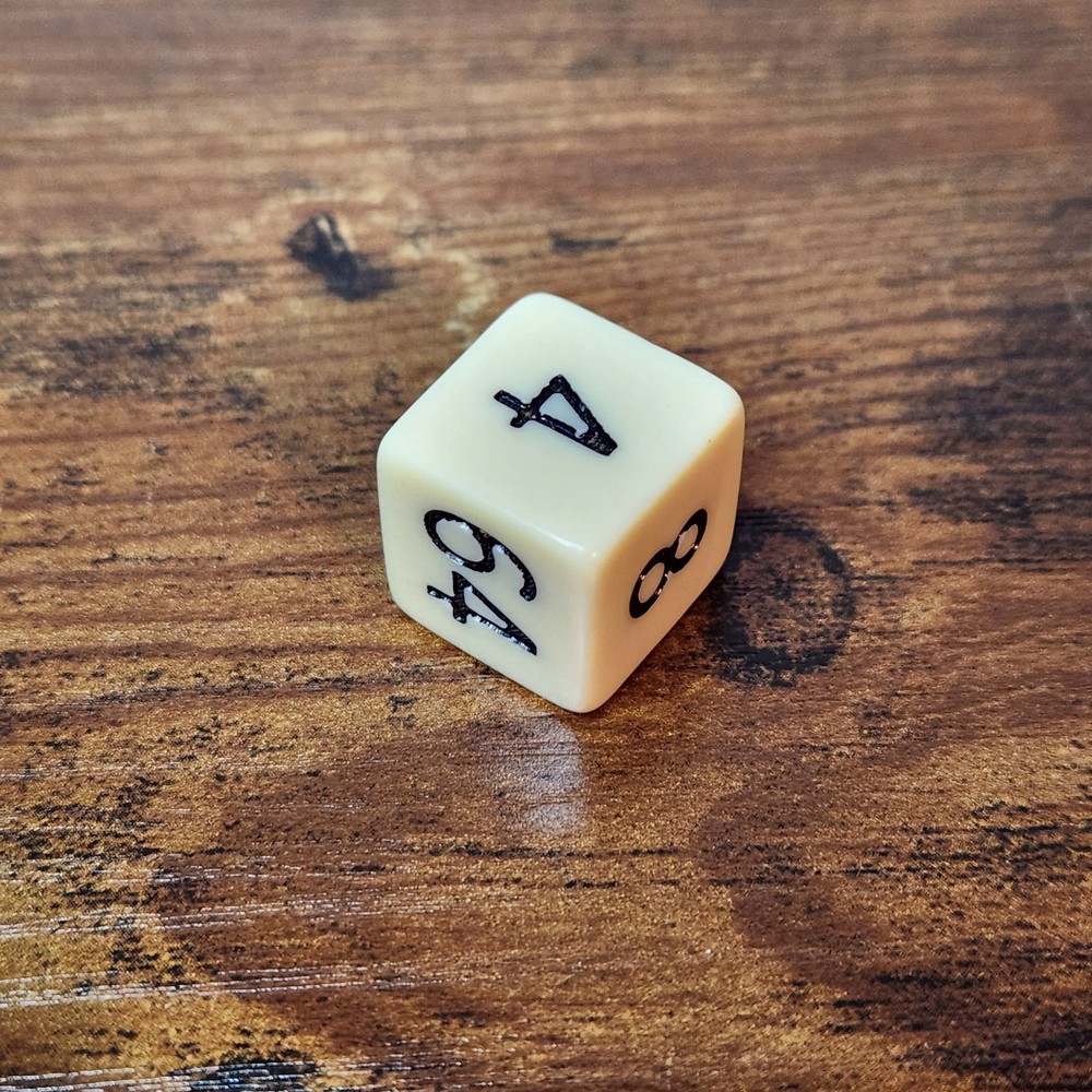 16mm Vintage Backgammon Bakelite Double Cube Dice