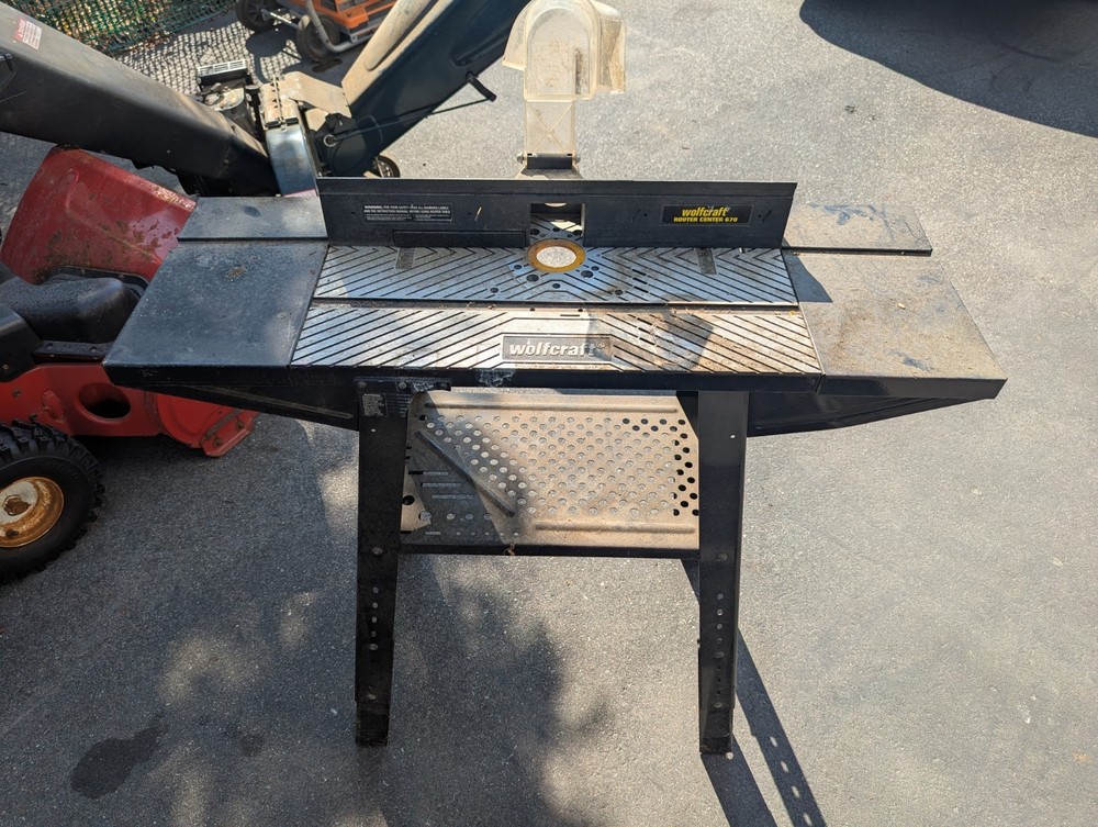 Wolfcraft Router Electric  table Model  6155