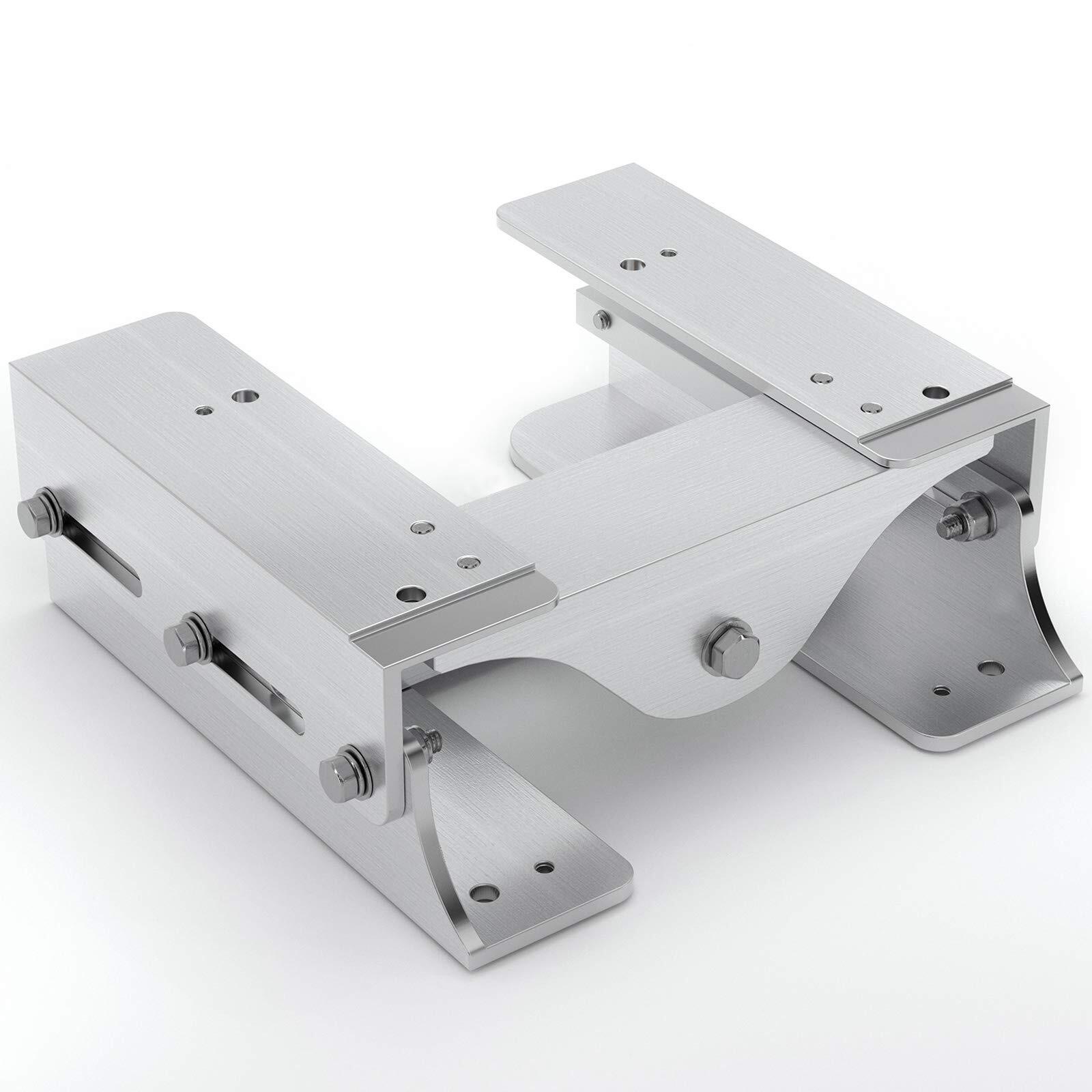 Adjustable 8'' Outboard Boat Jack Plate For JPL4800 Motor Power Lift Aluminum