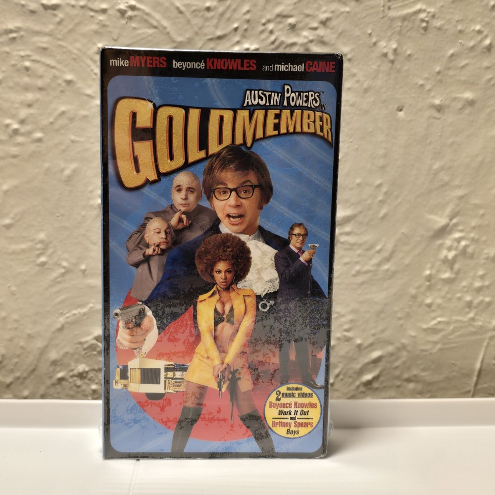 Austin Powers in Goldmember (VHS, 2002) Sealed Uncirculated