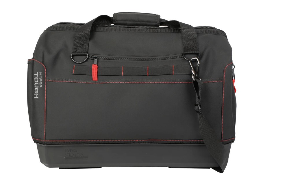 Hyper Tough Hyper Stack Full Size Tool Bag – Heavy-Duty, Stackable Storage