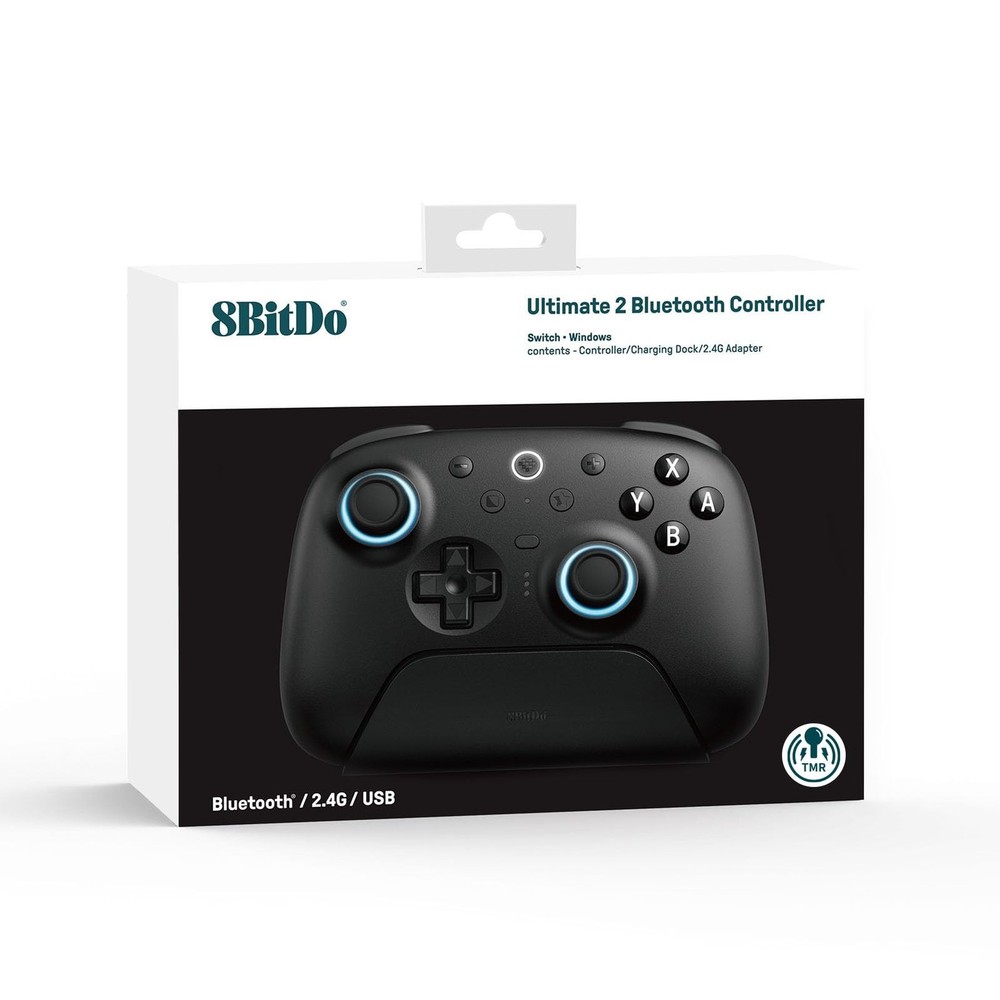 8Bitdo Ultimate 2 Bluetooth Controller for Switch/Switch 2 & Windows PC, Swit...