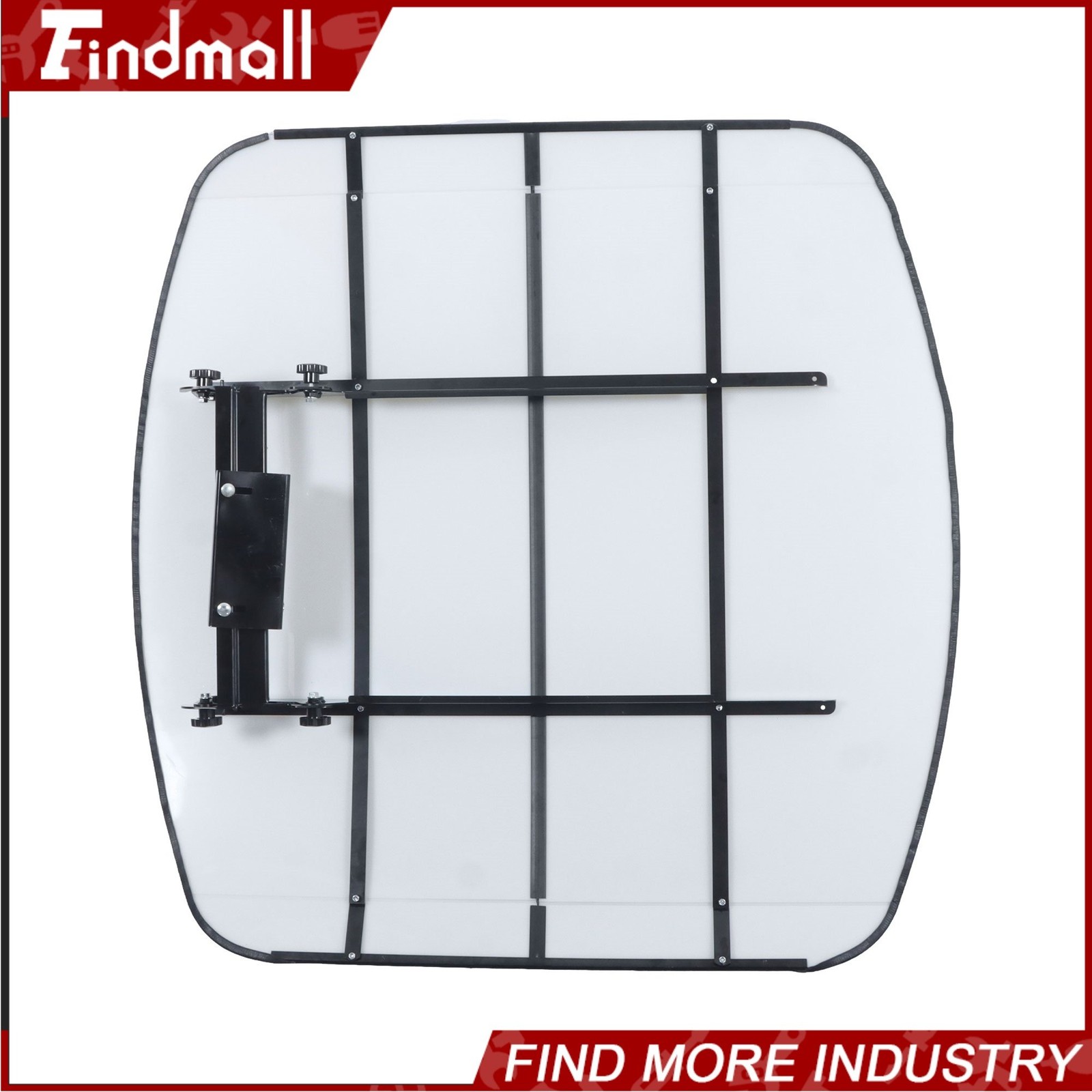 For ROPS 52" X 52" Tractors Snow Shield 2" x 2" or 2" x 3" Tractor Canopy Top