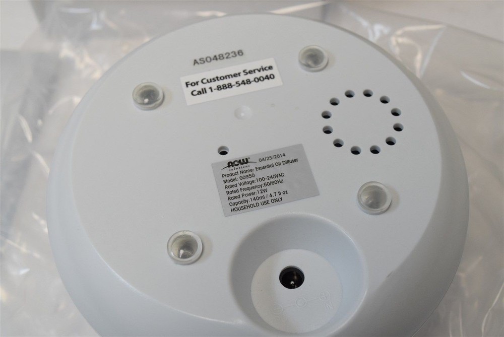Now Solutions Essential Oil Diffuser Aromatherapy 00950 Replacement Base Unit