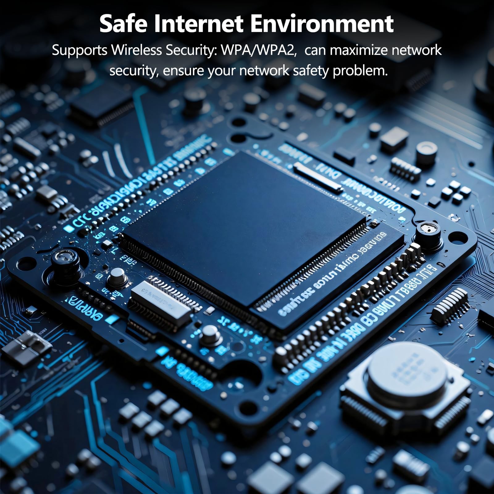 Wifi Extender Signal Booster up to 5000Sq.Ft and 55 Devices, Wifi Range Extender