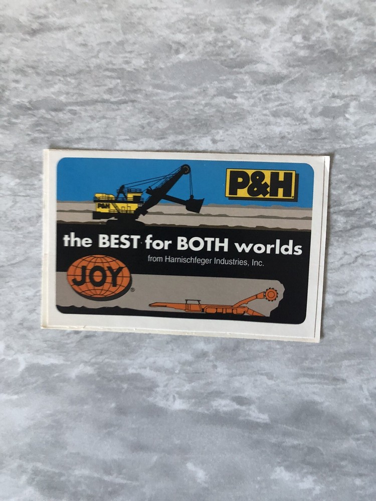 Joy Coal Mining stickers