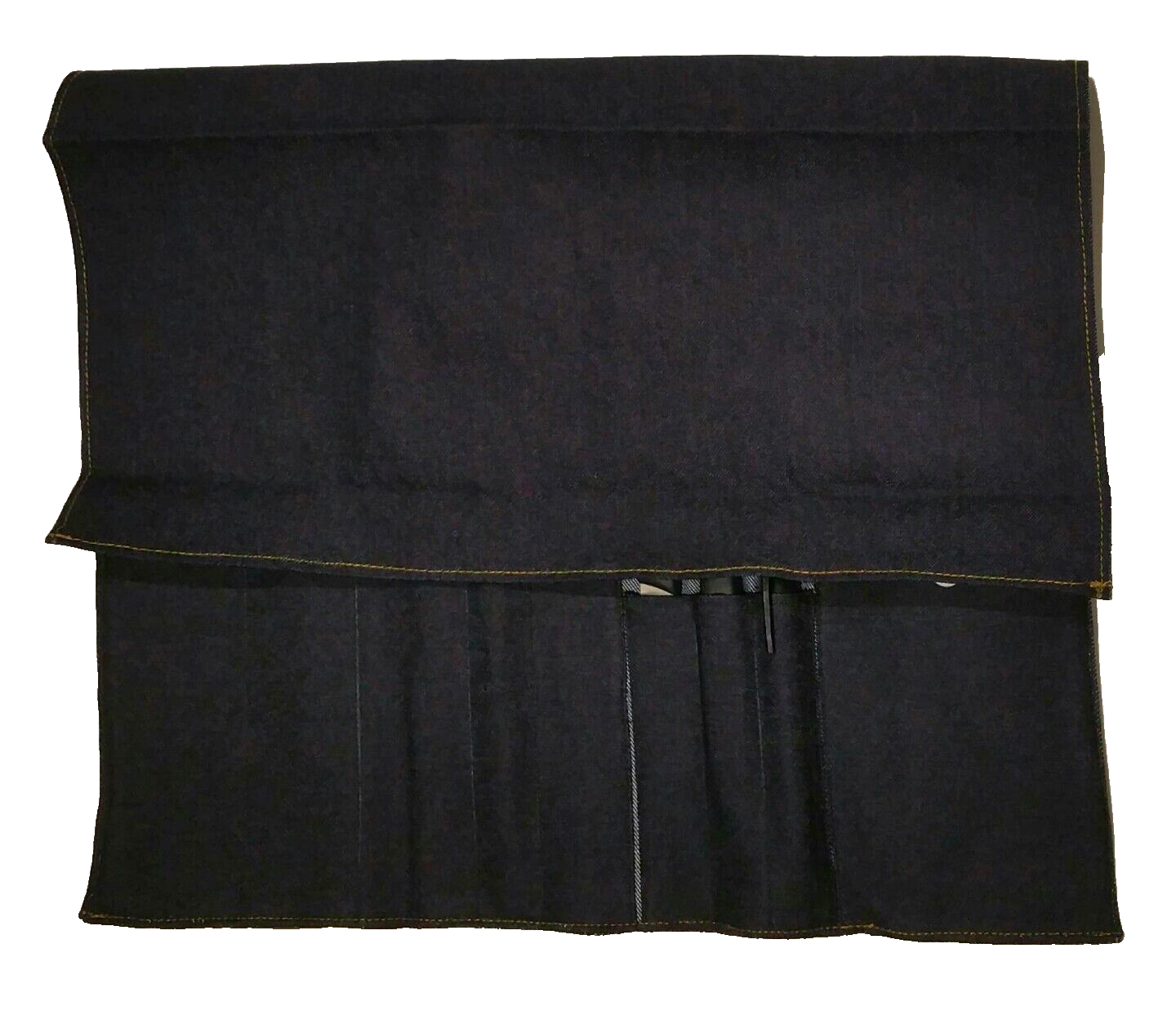 Handmade CHEF KNIVES WRAP BAG 9 Pockets - WASHABLE, LIGHTWEIGHT, DURABLE