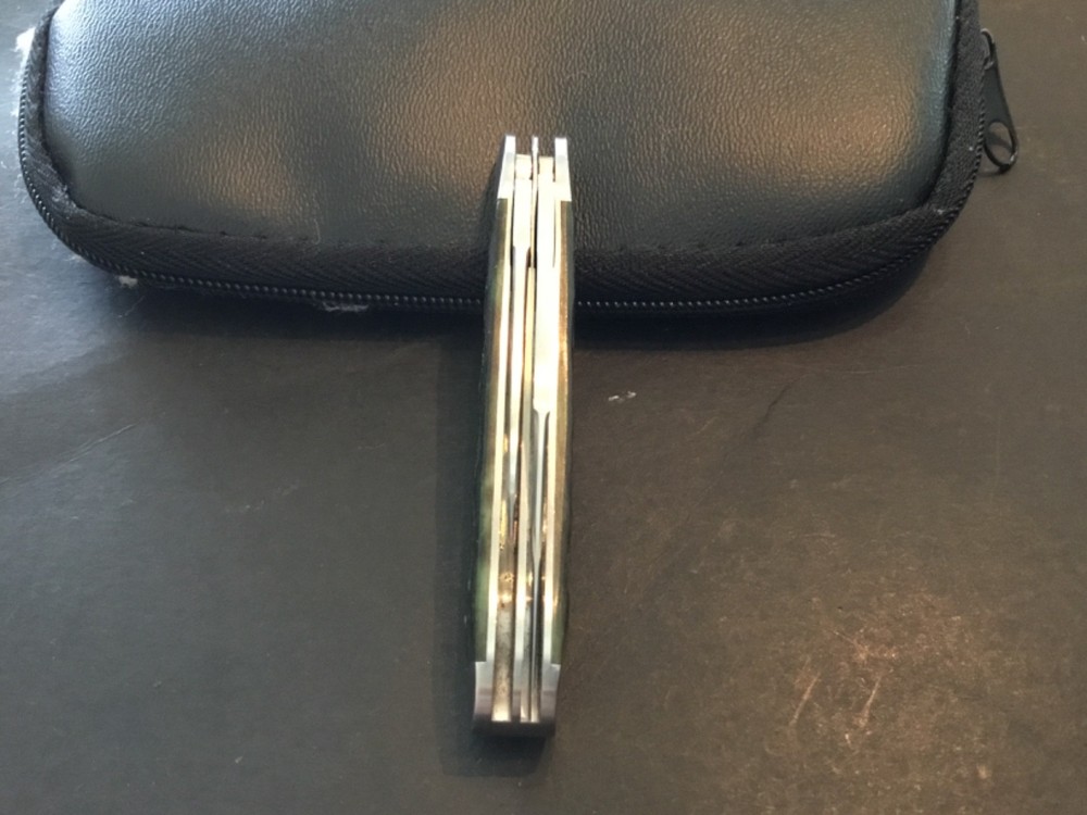Custom Joel Chamblin 2bld Slipjoint Folder Folding Knife