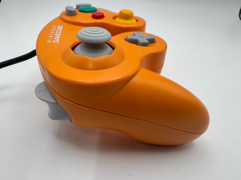 Nintendo GameCube Controller Orange DOL-003 Wired Controller Japan