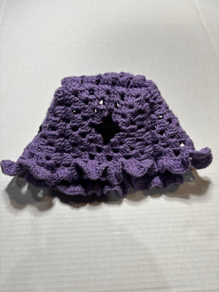 Hand crocheted cap