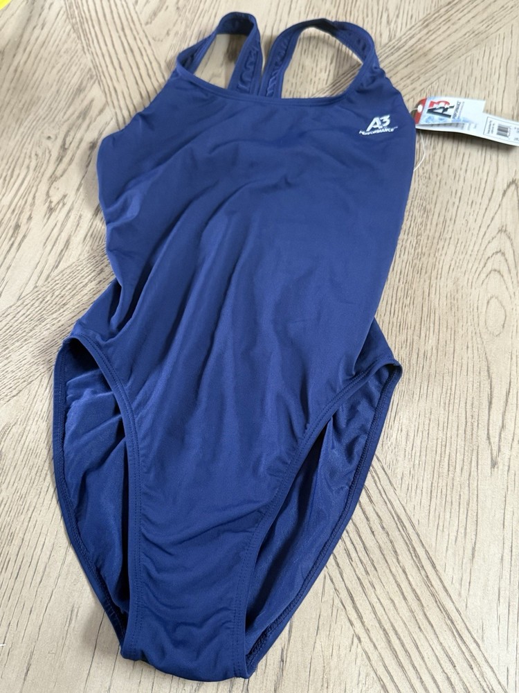 A3 Performance Xback Poly w/Contrast Trim - Navy