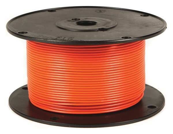1000 Foot, 22 Gauge SOLID Hook Up Wire - ORANGE