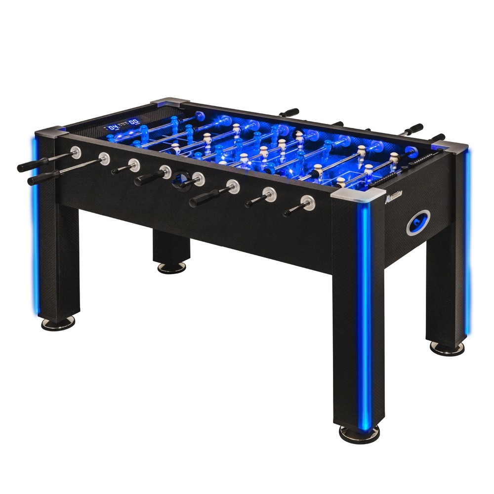Atomic Foosball Table Azure LED Table