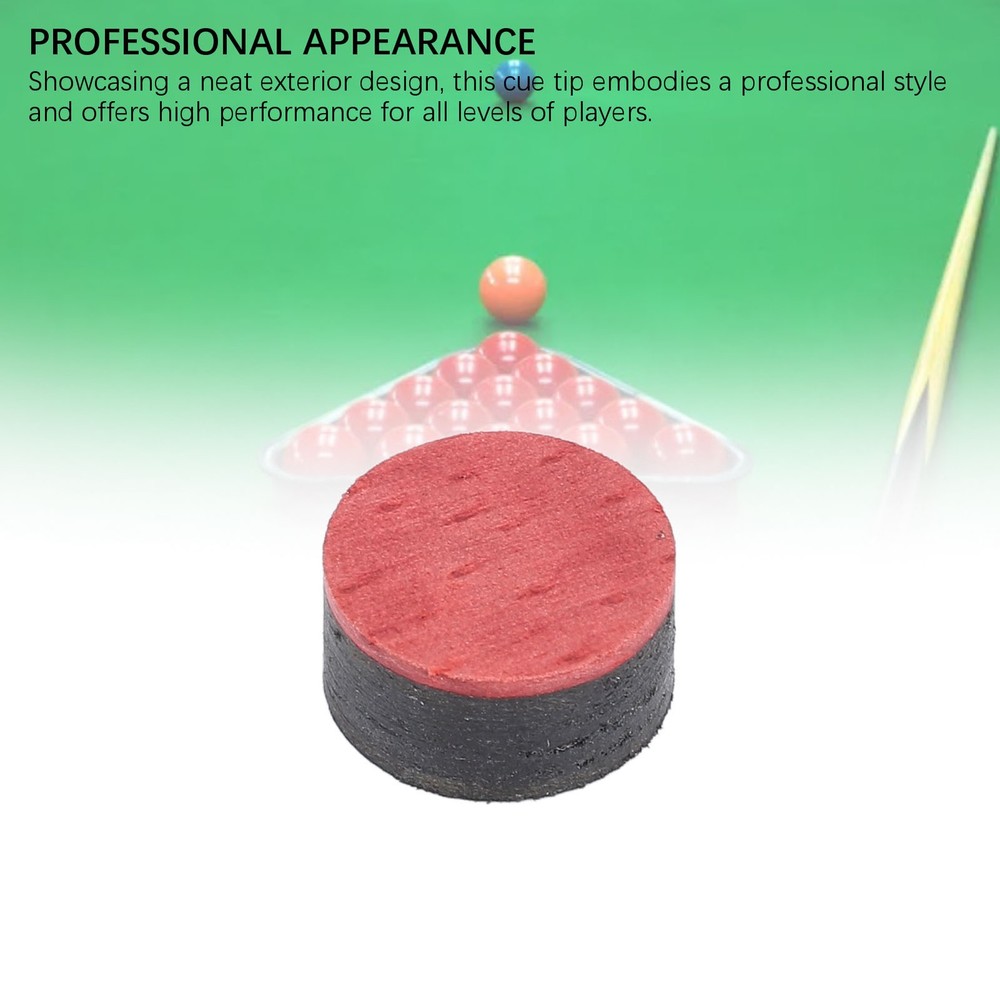 6-Pack Professional Pool Cue Tip For Precise Ball Control Replacement ZARY