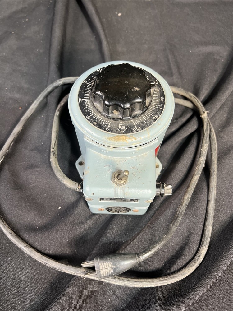 POWERSTAT VARIABLE AUTOTRANSFORMER  3PN116B Untested And In Nice Shape