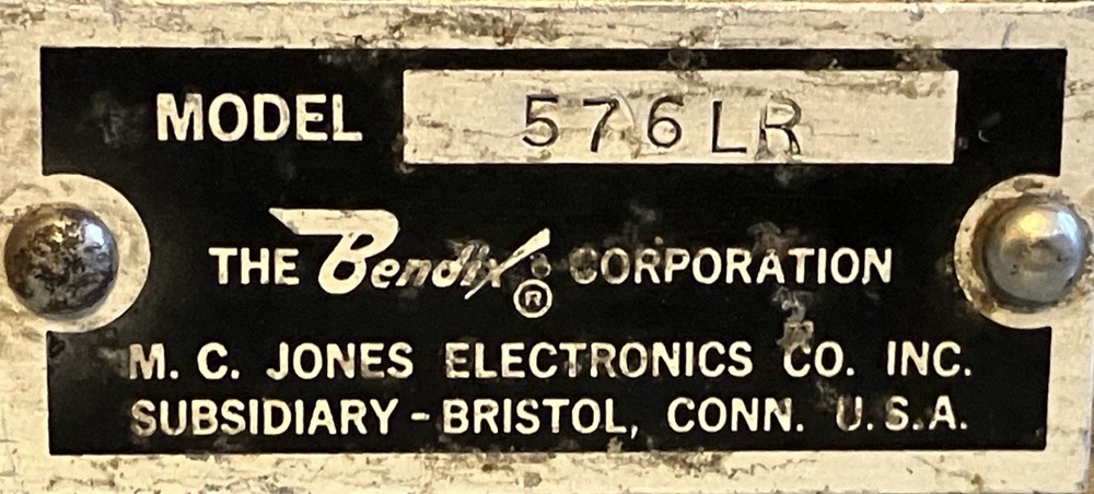 Bendix - MC Jones Electronics - DIRECTIONAL COUPLER - 576LR - With Pickup Diodes