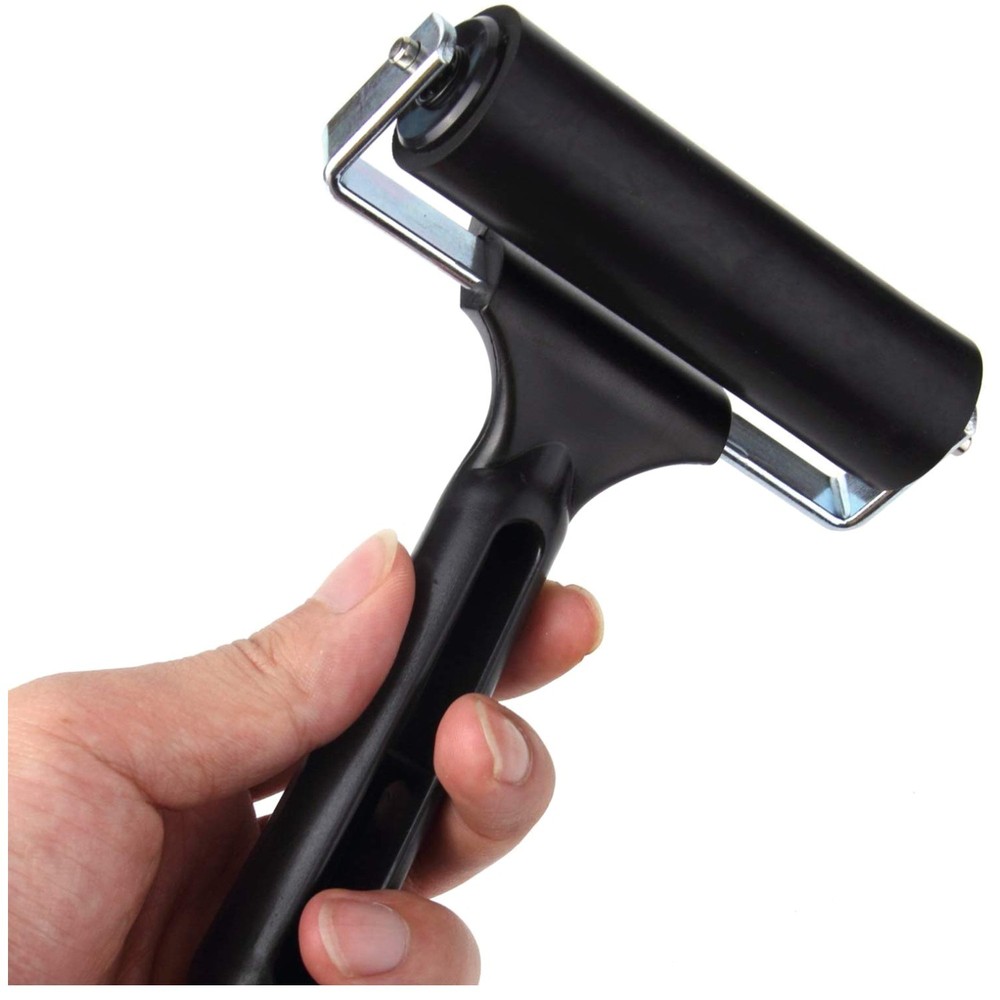 High-Quality Rubber Brayer Rollers - Printmaking Essential