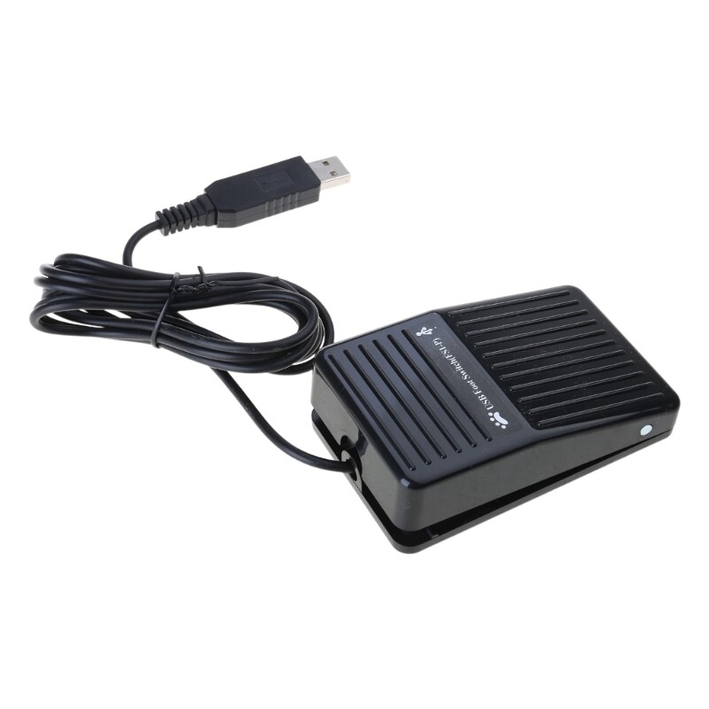 Programmable USB Foot Control Pedal Switcher for Enhances Workflow Efficiency
