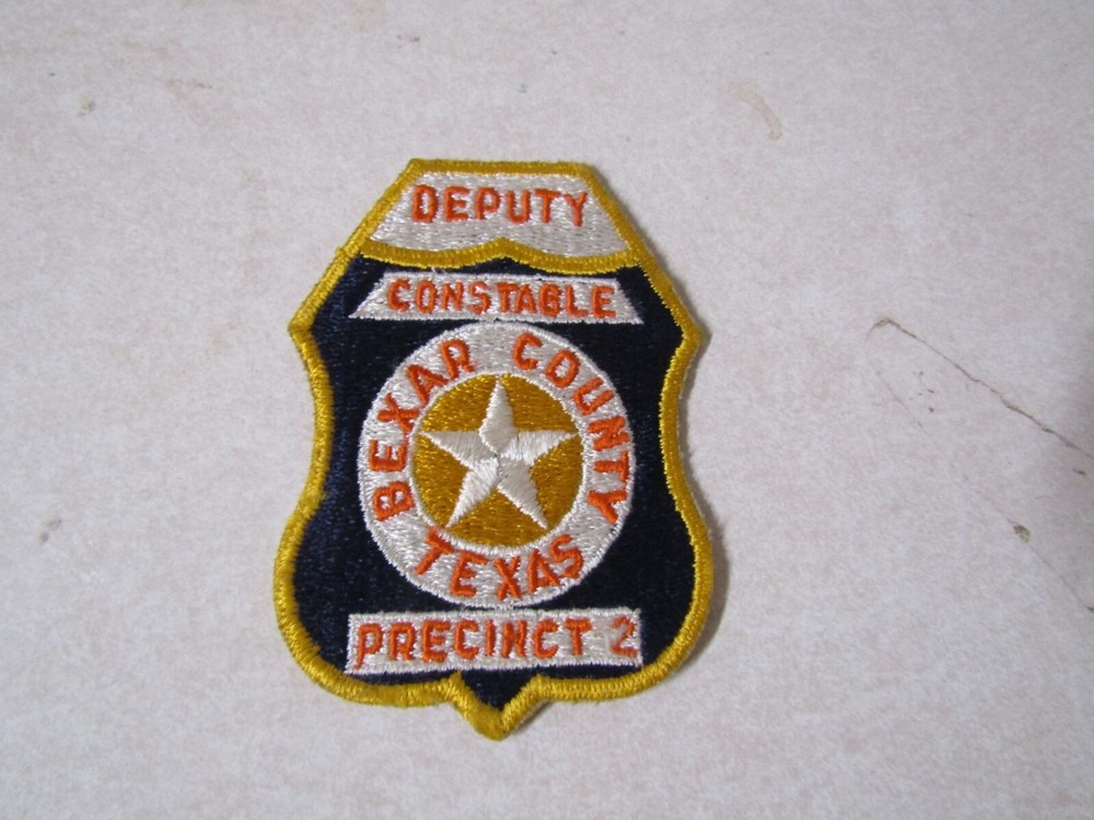 PATCH OLDER LAW ENFORCEMENT DEPUTY CONSTABLE BEXAR COUNTY TEXAS PRICINCT 2