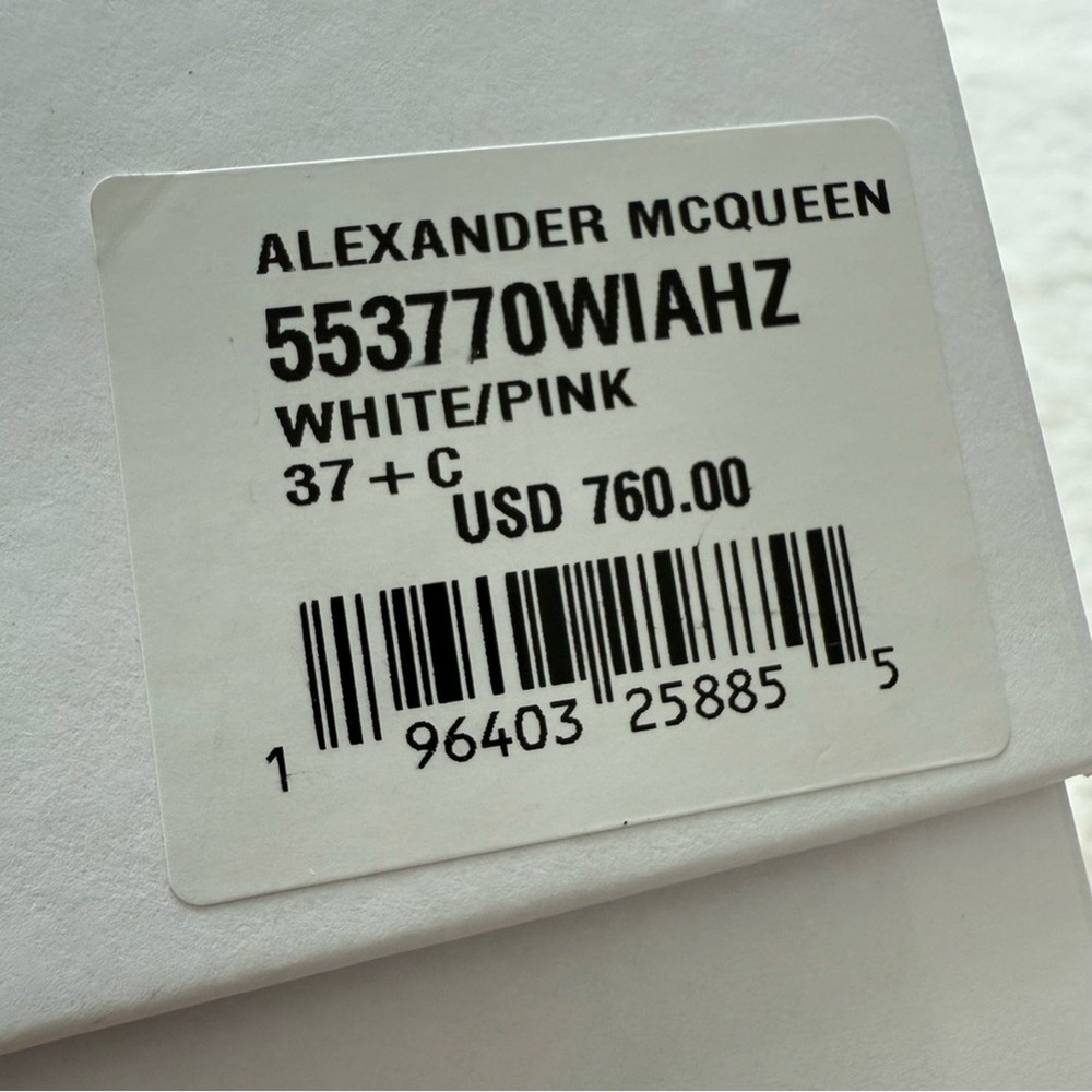 Alexander McQueen shoe box Authentic