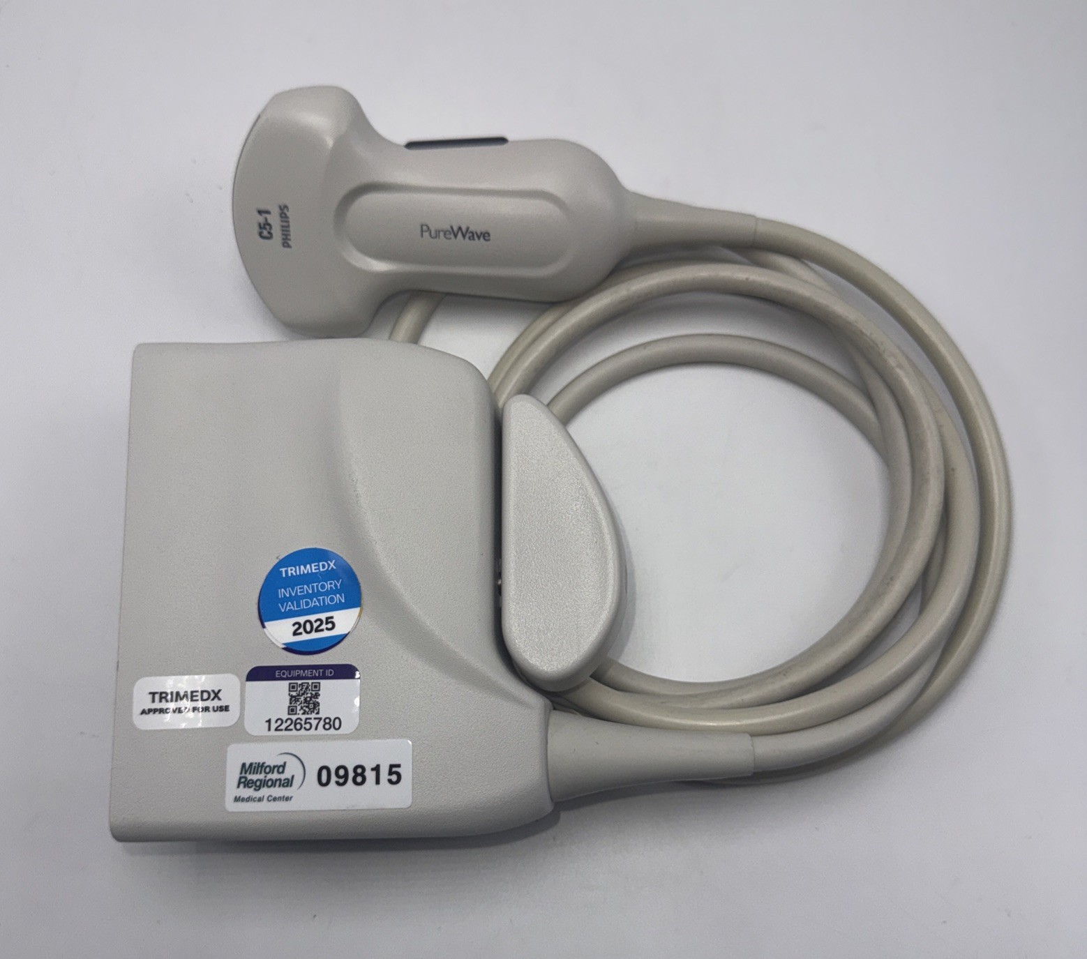 Philips C5-1 Ultrasound Transducer Probe Purewave (Lot #16)