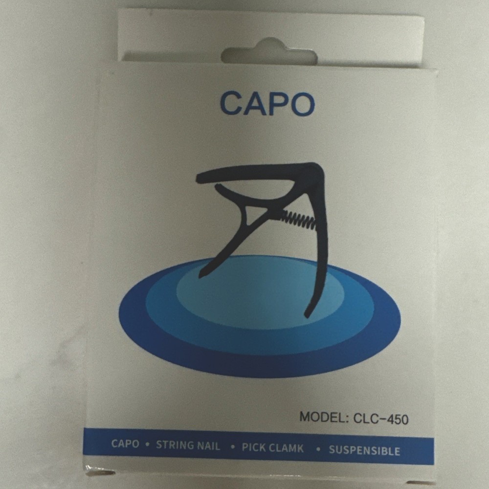 Guitar Capo - String Nail - Pick Clamk - Suspendible